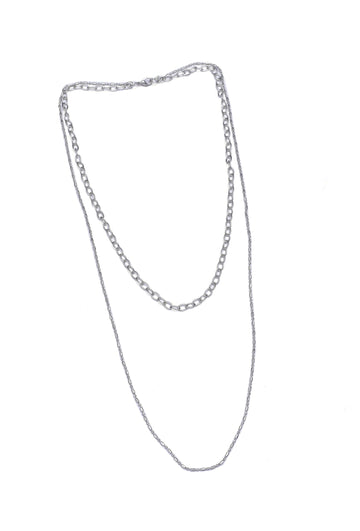 Alice Silver Layered Chain